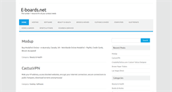 Desktop Screenshot of e-boards.net