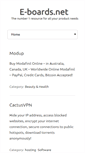 Mobile Screenshot of e-boards.net